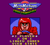 Micro Machines 2 - Turbo Tournament Title Screen
